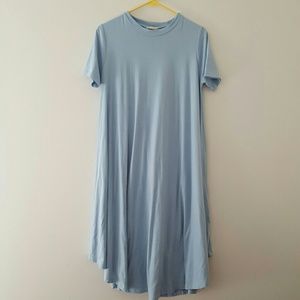 Crew neck swing dress